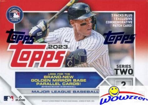 Topps Series Baseball Exclusive Factory Sealed Blaster Box Relic