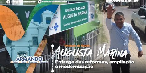 Entrega Das Reformas Amplia O E Moderniza O Da Unidade De Sa De