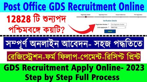 India Post Gds Recruitment 12828 Vacancy Online Apply 2023 Gds