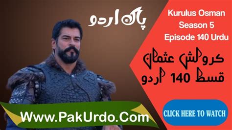 Kurulus Osman Season 5 Episode 140 Urdu Subtitle Free PakUrdo