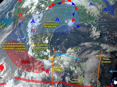 Clima México Hoy 3 De Agosto De 2023 Continuarán Las Lluvias Y Granizadas