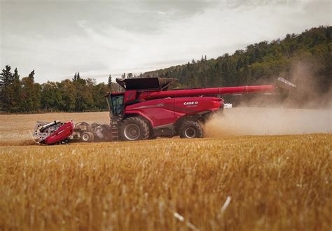 case ih  big  af combine profi