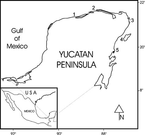 Albums Pictures Where Is Yucatan Peninsula On A Map Stunning