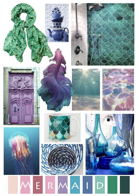 Mermaid Mood Board