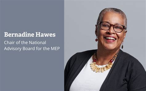 Bernadine Hawes Appointed To Chair Of The National Advisory Board For