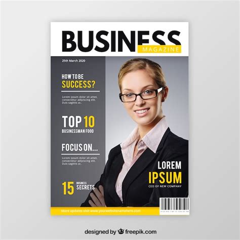 New 87+ Business Magazine Cover Template