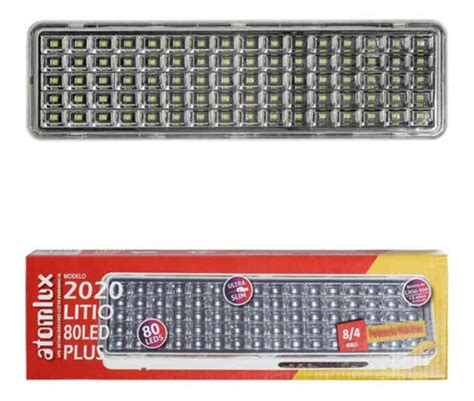 Luz De Emergencia Litio Plus Led Atomlux Cayber Comercial