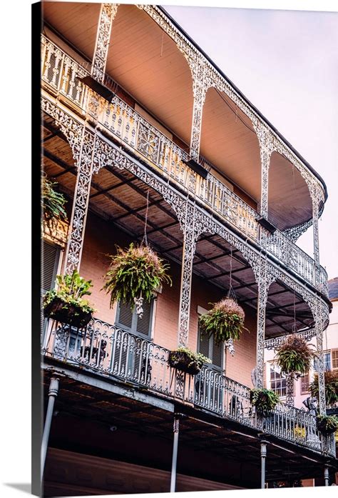 French Quarter Architecture, New Orleans, Louisiana Wall Art, Canvas ...