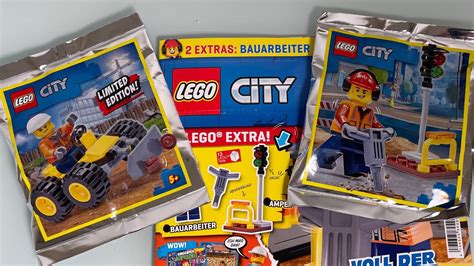 Lego City Magazin Nr 35 Mit 2 Extras YouTube