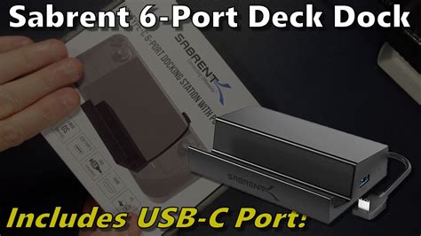 Steam Deck Sabrent Port Docking Station Youtube