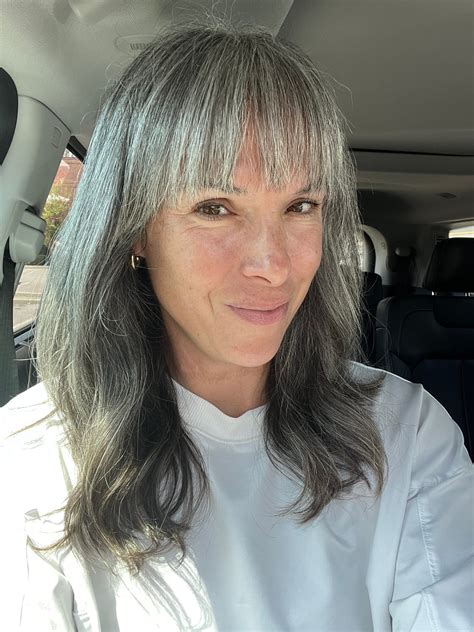 I Tried A Hair Glaze With Gray Hair - The New Knew