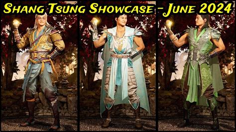 Shang Tsung Showcase Gear Skins June 2024 Update Mortal Kombat