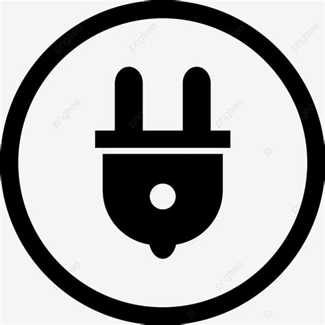 Vector Icono De Conexion Png Iconos De Enchufe Enchufe Socket Png Y