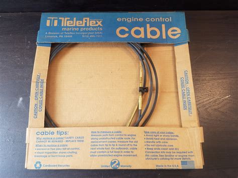 Cc17911 Teleflex Mercury Control Cable 11 Type 600a Southcentral