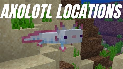 How To Find And Get An Axolotl In Minecraft 1 17 On All Platforms