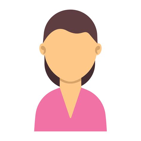 Female Human Head Clipart