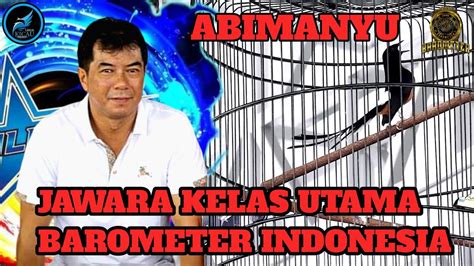 rusli bogor abimanyu jawara kelas utama barometer indonesia