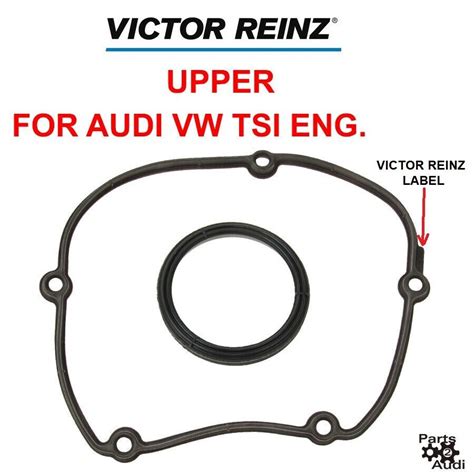 Upper Lower Timing Chain Cover Gasket Kit 3pcs Fits AUDI VW CBFA CCTA