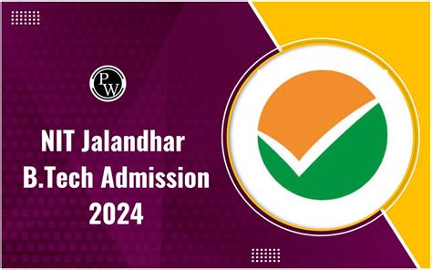 Nit Jalandhar Btech Admission 2024 Cutoff Seats Matrix Placements