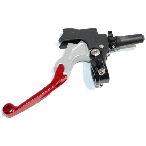 Red Cnc Fold Unbreakable Clutch Lever Perch Assembly Pit Pro Mx Dirt