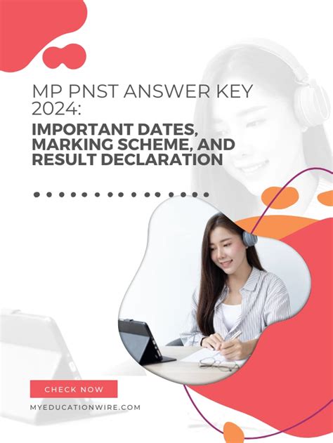 MP PNST Answer Key 2024 My Educationwire