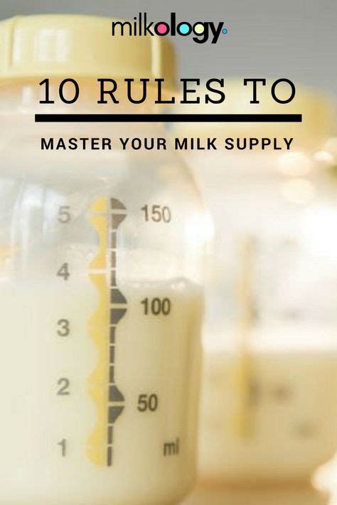 Episode 4 10 Rules To Master Your Milk Supply — Milkology