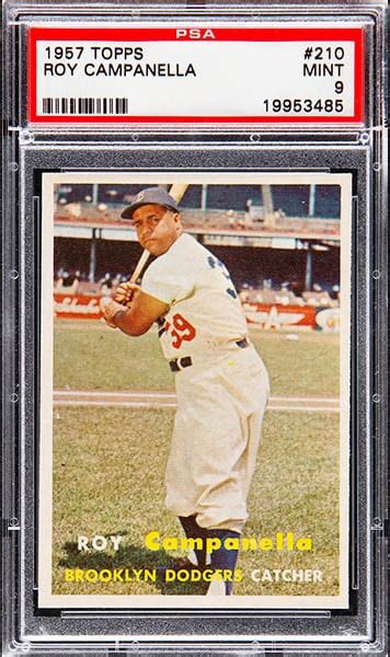 Top 15 Most Valuable Roy Campanella Baseball Cards