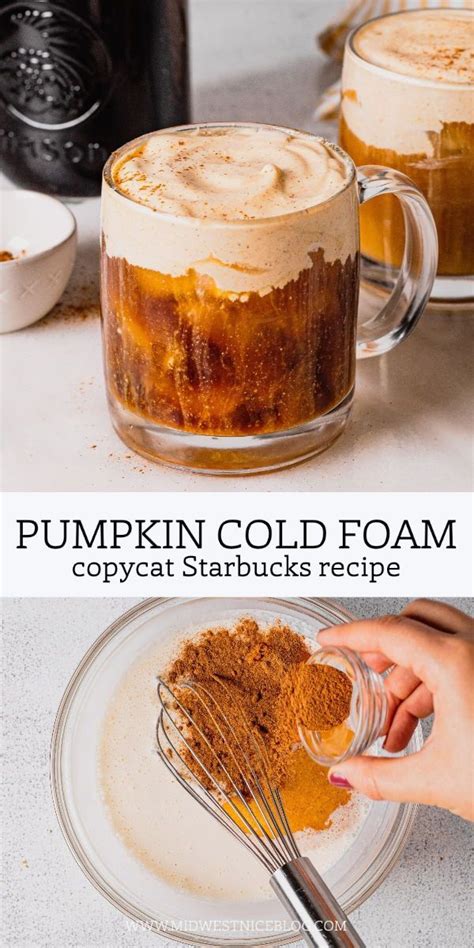 Pumpkin Cream Cold Foam Cold Brew Recipe Artofit