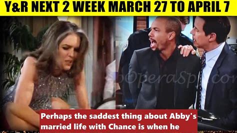 Cbs Young And The Restless Spoilers Next 2 Week March 27 To April 4