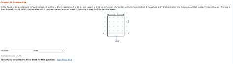 Solved In The Figure A Long Rectangular Conducting Loop Of