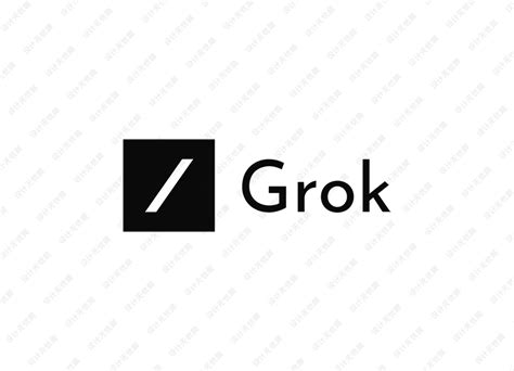 Grok Ai大模型logo矢量标志素材 设计无忧网