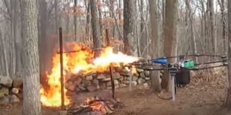 This Flamethrower Drone Roasts A Turkey. Literally.