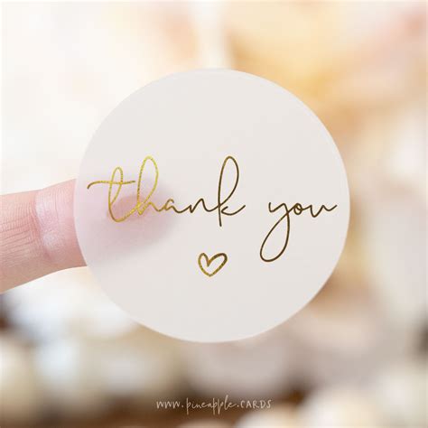 Personalized Thank You Stickers Ubicaciondepersonas Cdmx Gob Mx