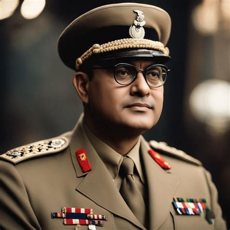 Premium Photo | Subhash chandra bose illustration