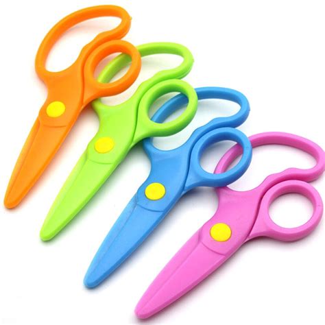 candy color safety scissors  kids diy paper cut vicedeal