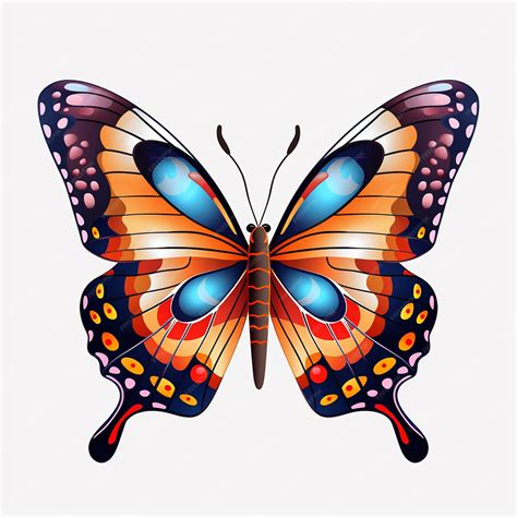 Premium Photo | Vector butterfly png purple butterfly black background