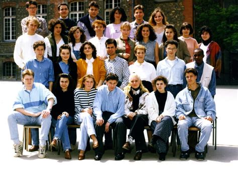 Photo de classe Term B 1990 1991 de 1991 Lycée Jeanne D arc Copains