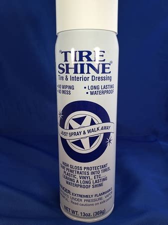 Nicks Tire Shine Plastic Treatment Oz