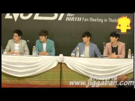 Nuest Rebirth Fan Meeting In Thailand Youtube