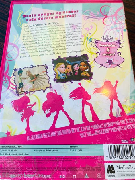 Bratz Girlz Really Rock 2008 Dvd Eventyrhuset