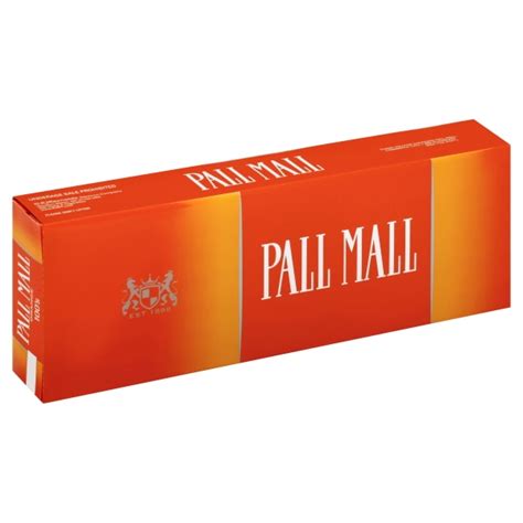 Pall Mall Orange 100 Box Carton Cigarettes Myrtle Beach GroceriesAhead