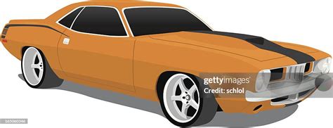 Plymouth Barracuda High Res Vector Graphic Getty Images