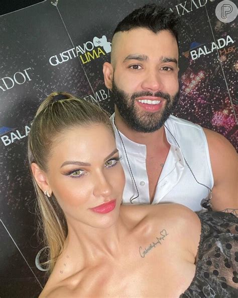 Foto Gusttavo Lima Nega Trai O Em Casamento Andressa Suita