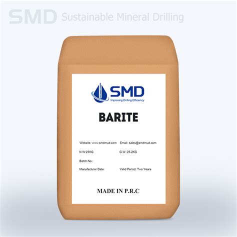 Barite Smd Mineral Exploration Drilling Mud Supplier