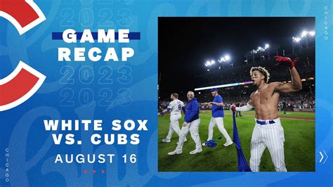 Game Highlights Morel Hits Walk Off Home Run To Seal Cubs Crosstown