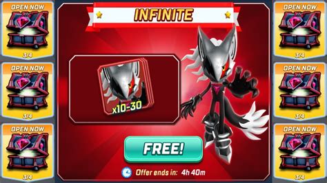 Sonic Forces Mobile Free Infinite Cards Open Challenger Chests All