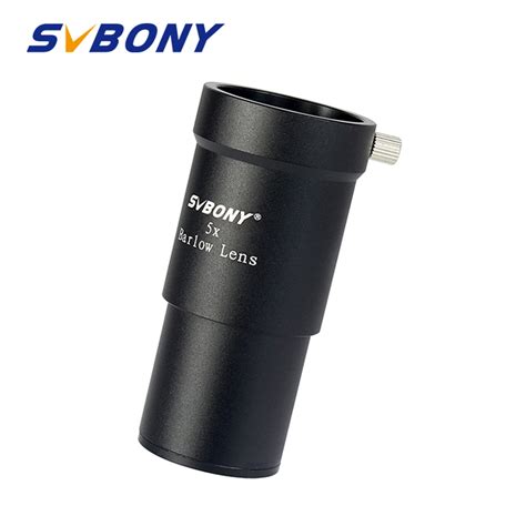 SVBONY Barlow Lens 5x 1 25 Metal Fully Multi Coated Optics Three