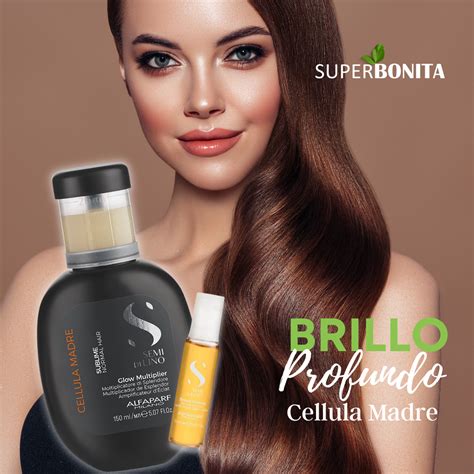 Cellula Madre Glow Brillo Profundo Alfaparf Super Bonita Cosmeticos