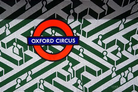 Oxford Circus Station London Photography Tubemapper