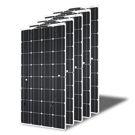 Los Mejores Paneles Solares Flexibles De W